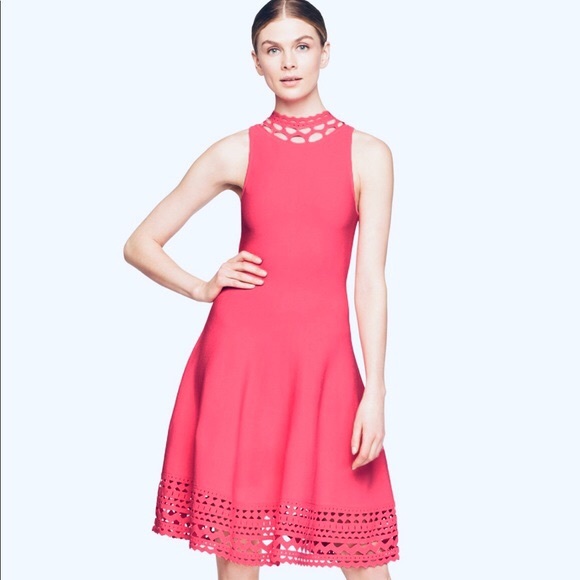 MILLY CUTOUT SWING DRESS - Picture 1 of 2